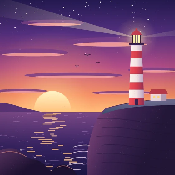 Lighthouse Dusk